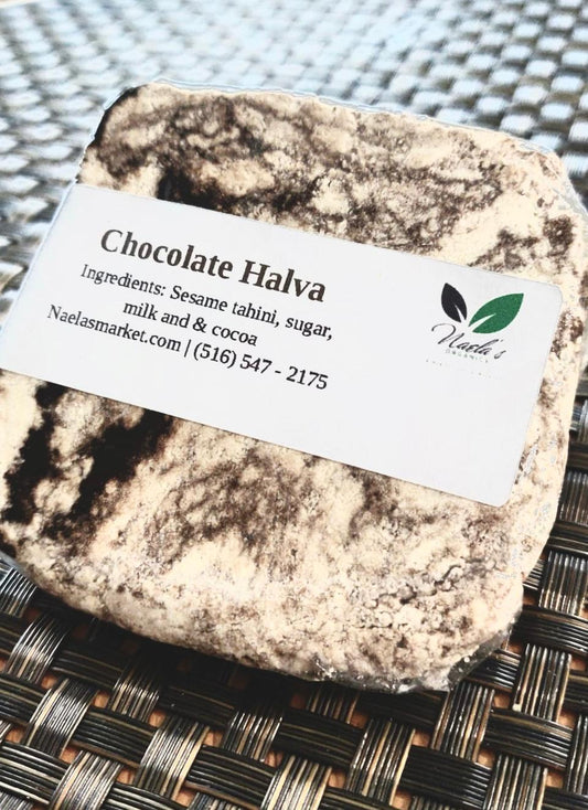 Halava with chocolate