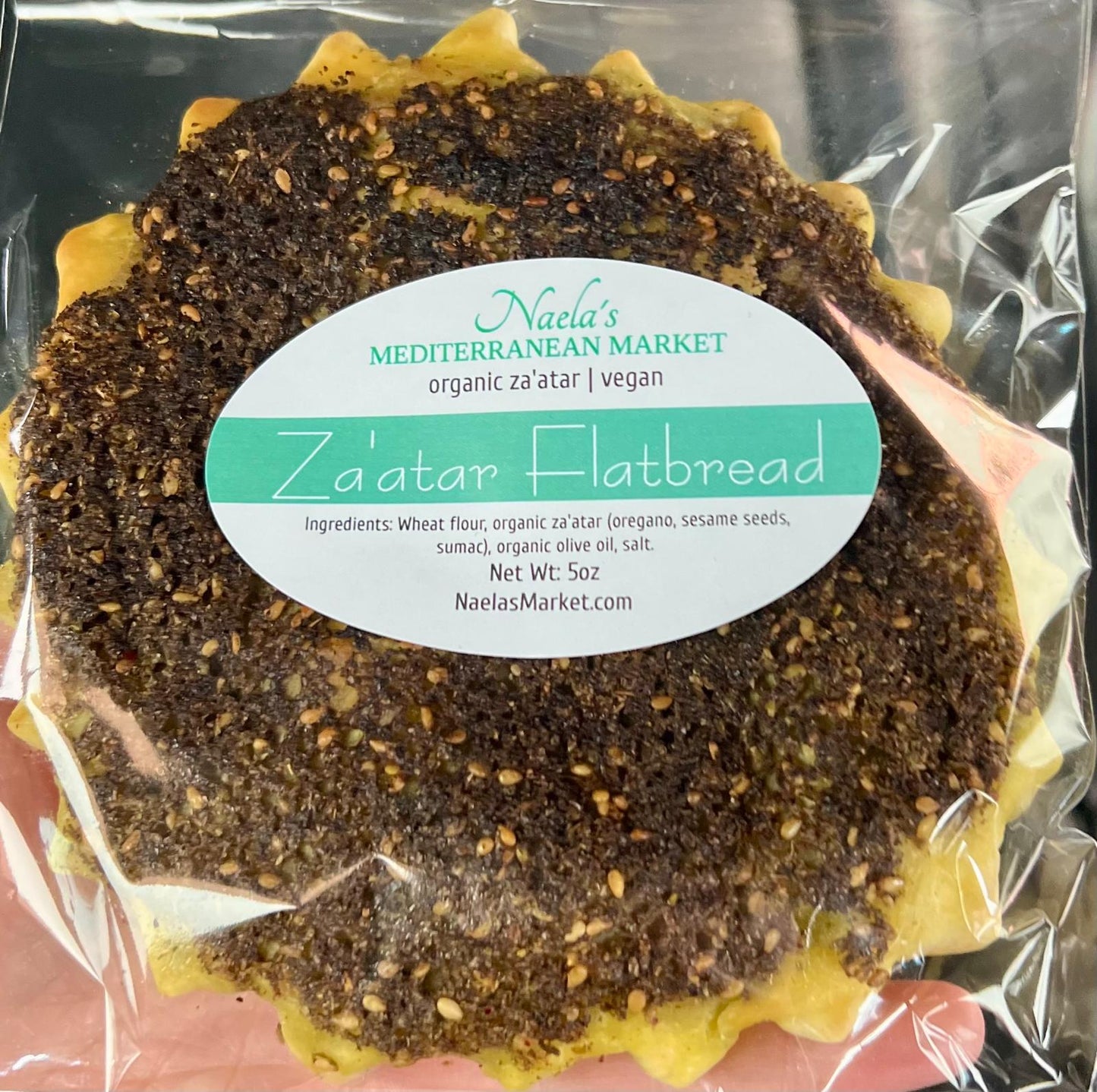 Manakeesh Za'atar flatbread