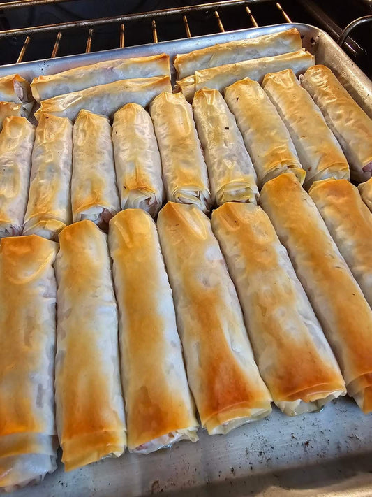 Chicken rolls 'musakhan' (local delivery only)