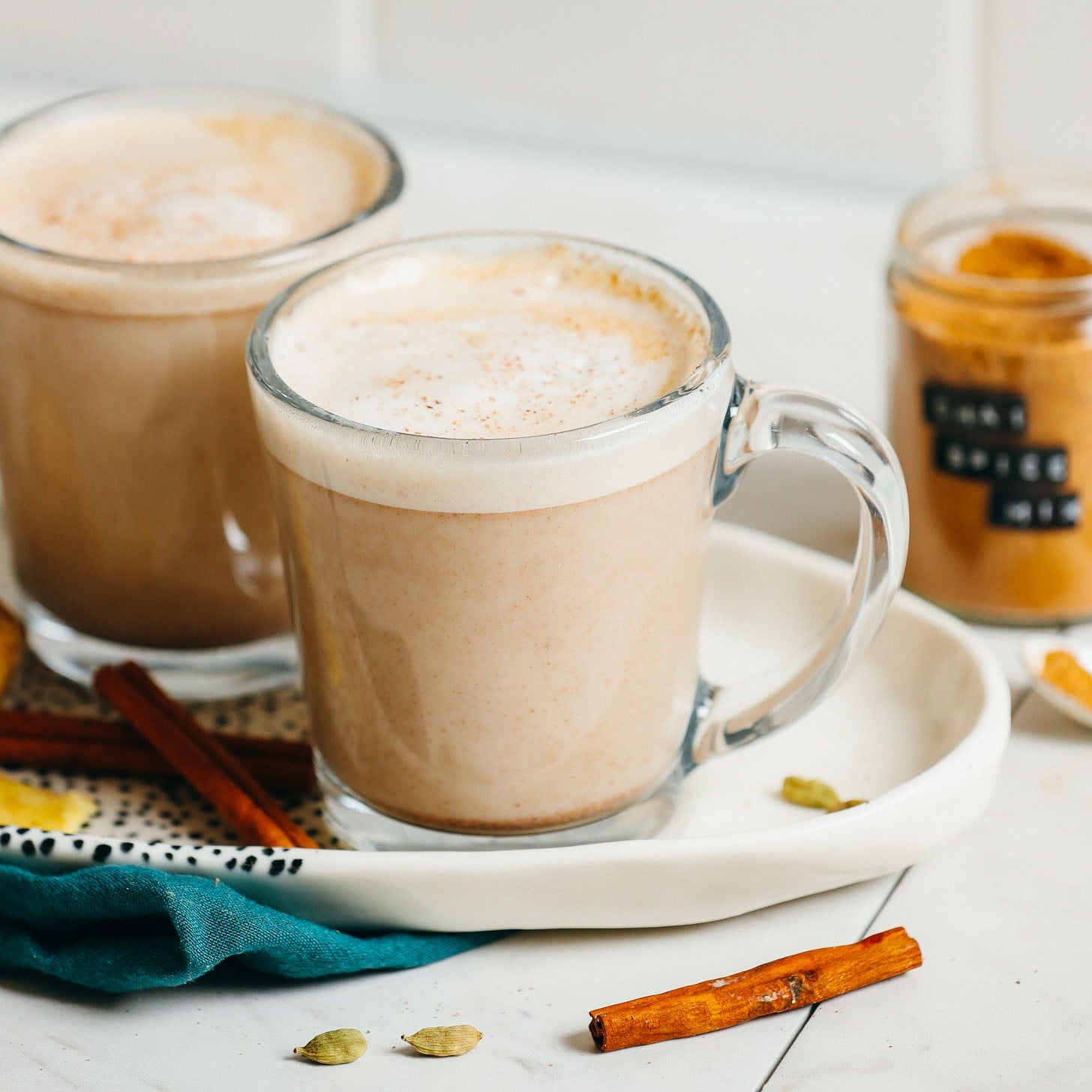 A traditional Mediterranean chia tea masala made with warming spices for rich flavor and aroma