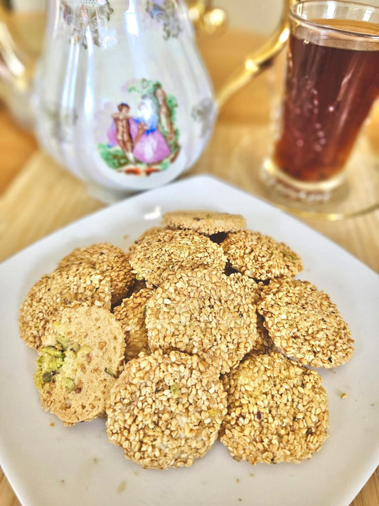 Sesame seed cookies - Barazek