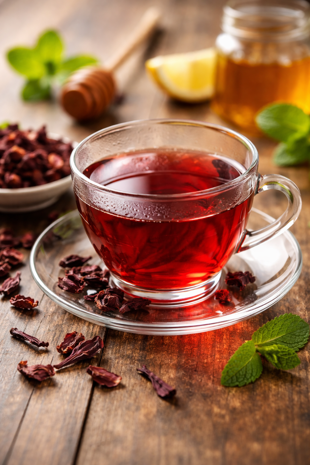 Hibiscus tea leaves 2.5 oz – dried herbal tea
